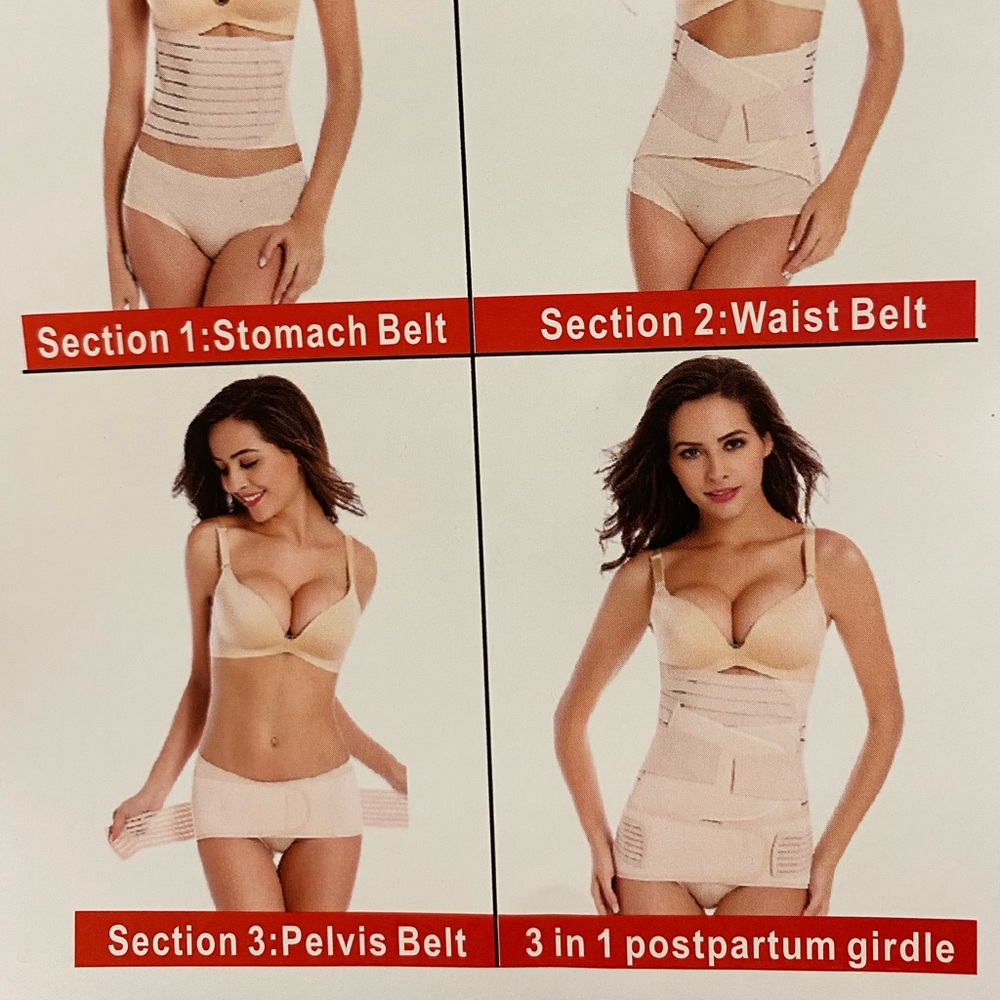3 in 1 Postpartum Shaper / Girdle NWT